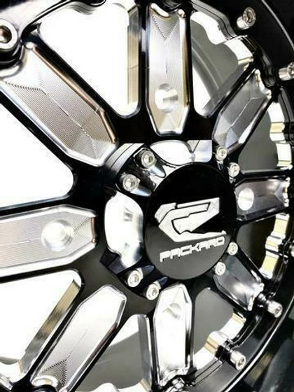 Packard Performance Import UTV Wheel Set (15x7 And 15x11) (4x137) (Gloss Black) - Image 4