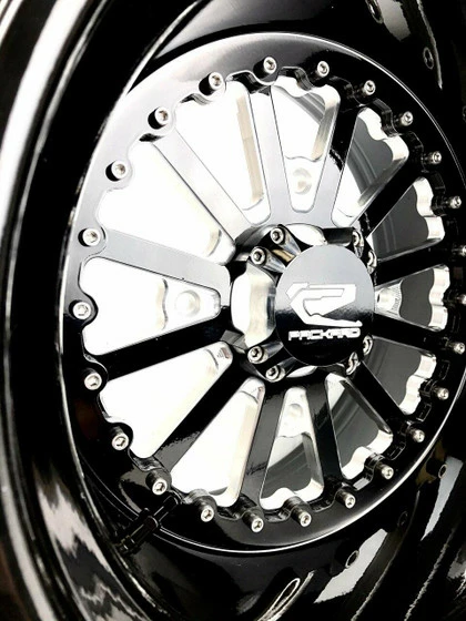 Packard Performance Nova UTV Wheel Set (15x7 And 15x11) (4x137) (Gloss Black) - Image 3