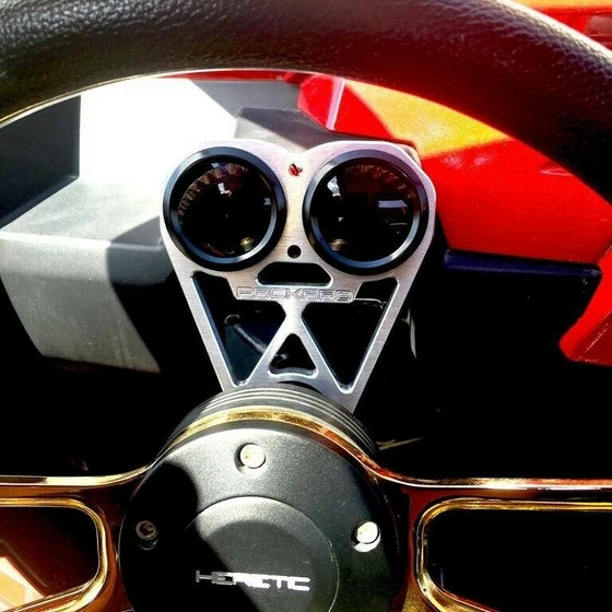 Packard Performance RZR XP 1000/Turbo Billet Dual Gauge Mount - Image 4