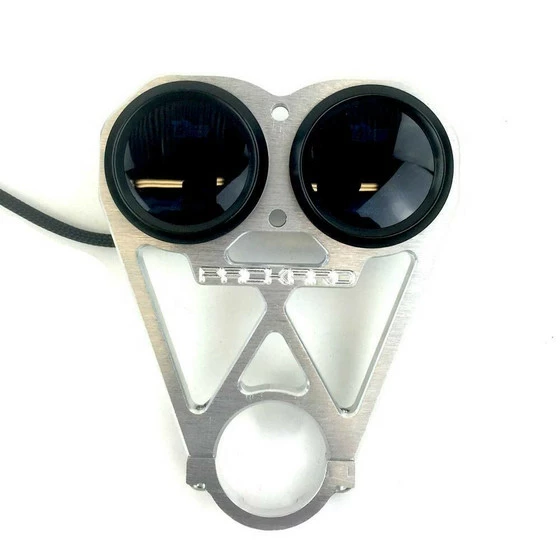 Packard Performance RZR XP 1000/Turbo Billet Dual Gauge Mount