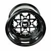 Packard Performance V2 Super Star UTV Wheel Set (15x7 And 15x11) (4x156) (Gloss Black)