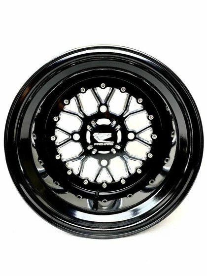 Packard Performance Wishbone UTV Wheel (15x7) (4x156) (Gloss Black)