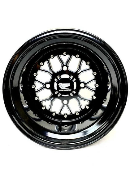 Packard Performance Wishbone UTV Wheel (15x9) (4x137) (Gloss Black)