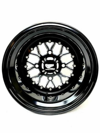 Packard Performance Wishbone UTV Wheel Set (15x11) (4x137) (Gloss Black)