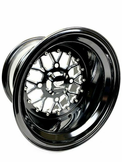 Packard Performance Wishbone UTV Wheel Set (15x11) (4x137) (Gloss Black) - Image 2