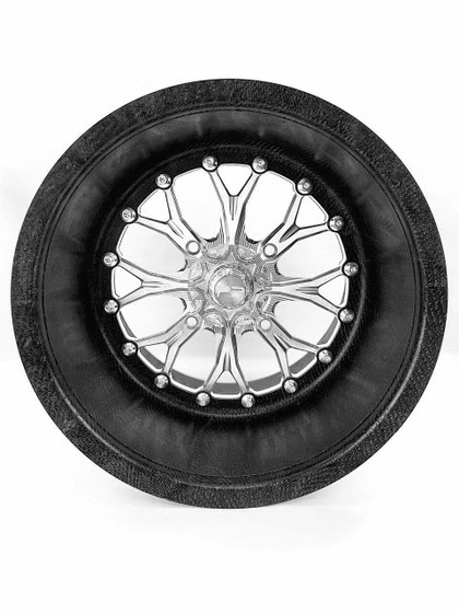 Packard Performance Wishbone UTV Wheel Set (4x136) (Carbon Series)