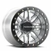 Raceline Wheels A91MA Ryno UTV Beadlock Wheel (15X7) (+10) (4X137) (Silver)