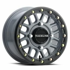 Raceline Wheels A93SG Podium UTV Beadlock Wheel (15X6) (+40) (4X137) (Grey)