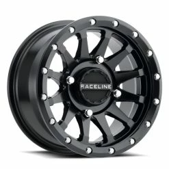 Raceline Wheels A95B Trophy UTV Beadlock Wheel (14X7) (+38) (4X156) (Black)