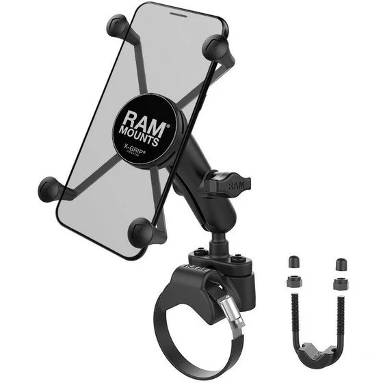 RAM Mounts X-Grip Large Phone Mount With ATV/UTV Rail Base
