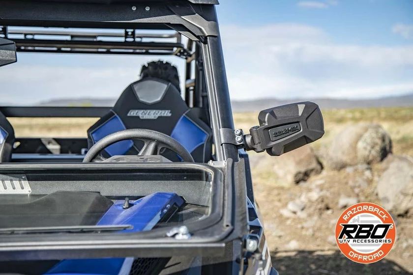 Razorback Offroad RBO Polaris General Folding Front Windshield - Image 3