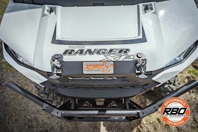Razorback Offroad RBO Polaris Ranger Glass Folding Front Windshield - Image 8