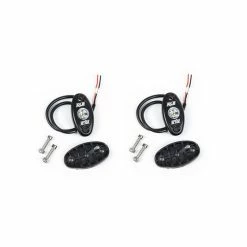 Rear Light Bar White Universal Rock Light (2 Pc)