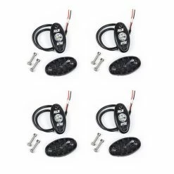 Rear Light Bar White Universal Rock Light (4 Pc)