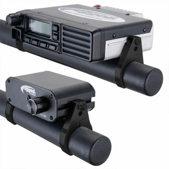 Rugged Radios Bar Mount For Intercoms Radios And Accessories