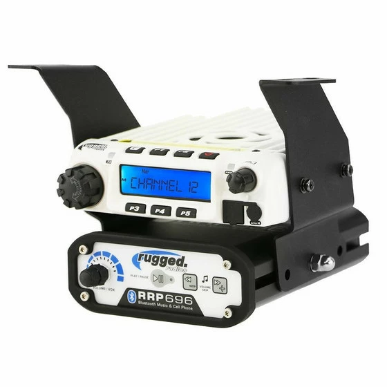 Rugged Radios Below Dash RM60 / RM45 And Intercom Mount For Polaris RZR XP1000
