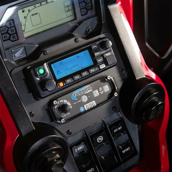Rugged Radios Honda Talon RDM/Intercom In Dash Mount - Image 2