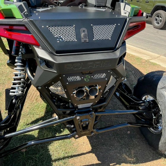 SDR Motorsports Polaris Pro R Rear Exhaust Cover - Image 8