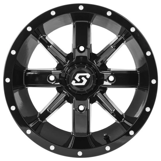 Sedona Hallow Point UTV Wheel (14X10) (4X156) (Gloss Black) - Image 2