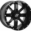 Sedona Hallow Point UTV Wheel (14X8) (4X110) (Gloss Black)