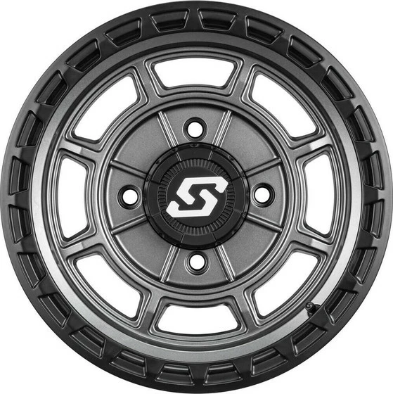 Sedona Rift UTV Wheel (15x7) (4X137) (Grey/Carbon) - Image 2