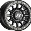 Sedona Sano Beadlock UTV Wheel (14x7) (4X156) (38mm)(Black)