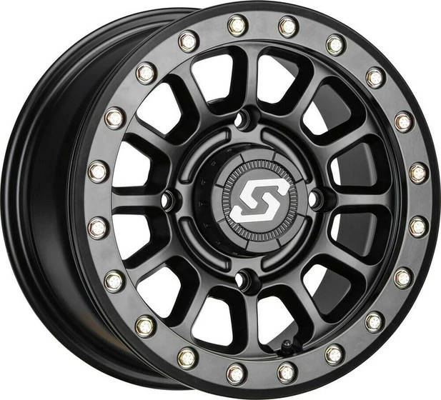 Sedona Sano Beadlock UTV Wheel (14x7) (4X156) (38mm)(Black)