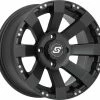 Sedona Spyder UTV Wheel (12X7) (4X156) (Satin Black)