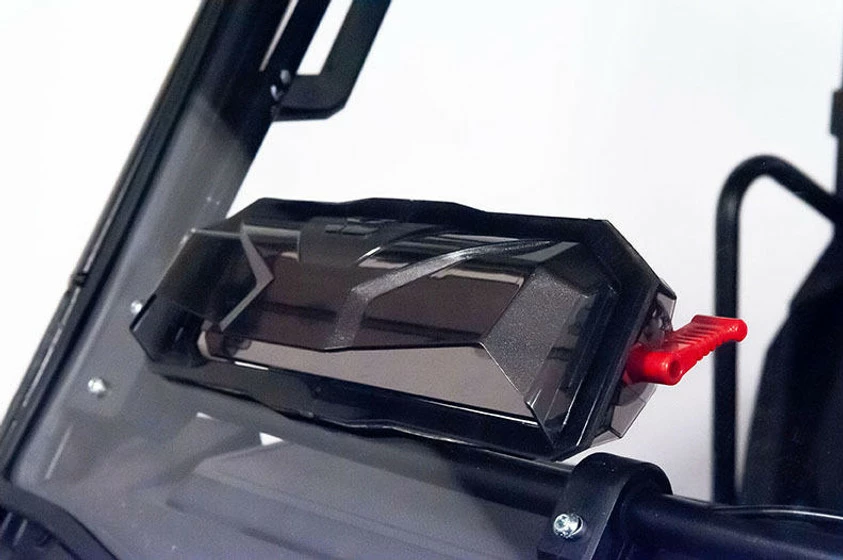 Seizmik Can-Am Defender Flip-Up Vented Windshield (Scratch Resistant Polycarbonate) - Image 4