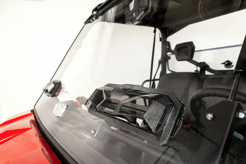 Seizmik Can-Am Defender Flip-Up Vented Windshield (Scratch Resistant Polycarbonate) - Image 6
