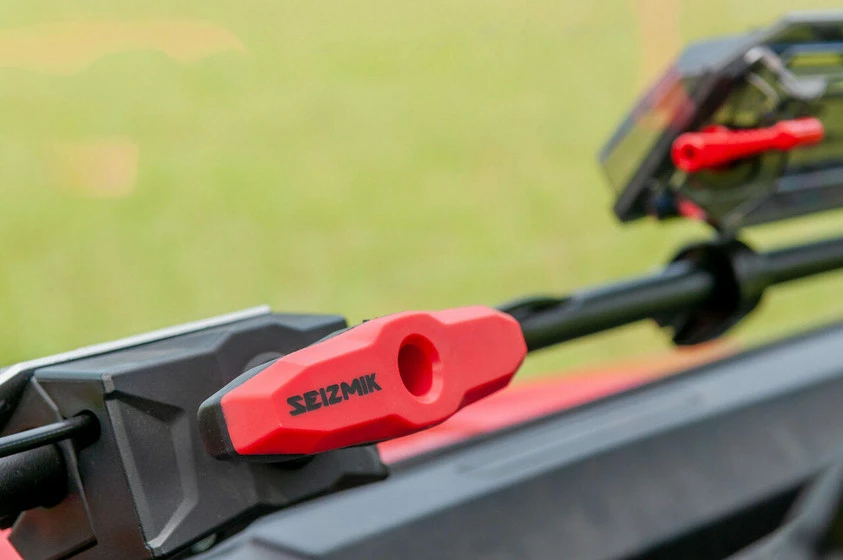 Seizmik Can-Am Defender Flip-Up Vented Windshield (Scratch Resistant Polycarbonate) - Image 7