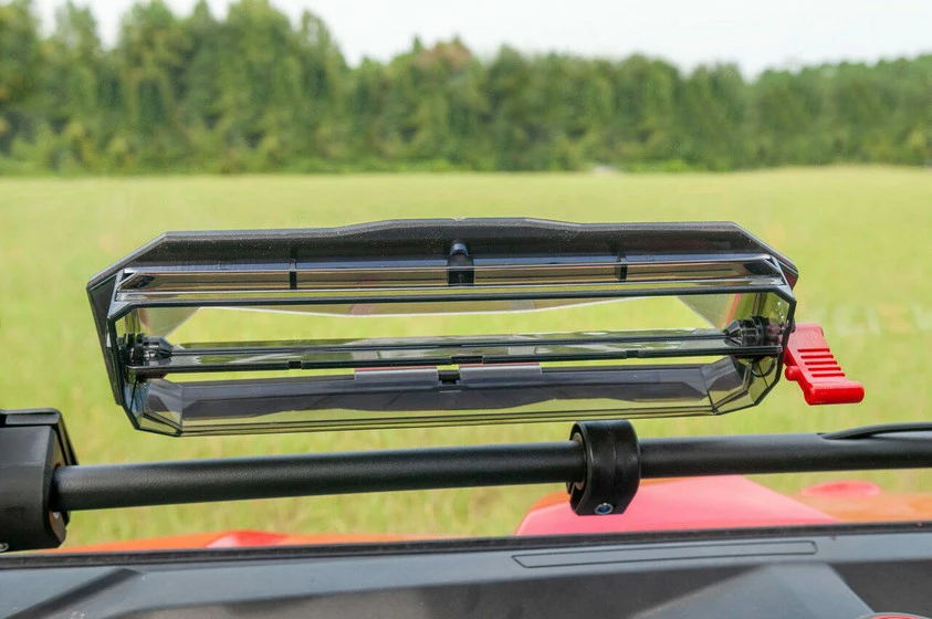Seizmik Can-Am Defender Flip-Up Vented Windshield (Scratch Resistant Polycarbonate) - Image 11