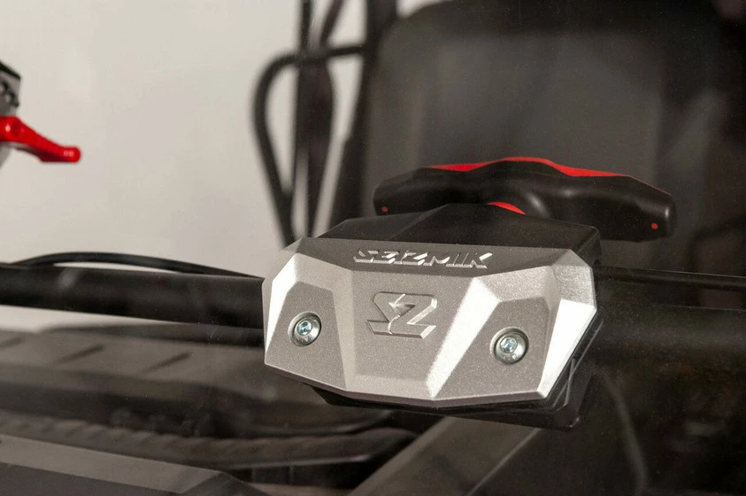 Seizmik Can-Am Defender Flip-Up Vented Windshield (Scratch Resistant Polycarbonate) - Image 8