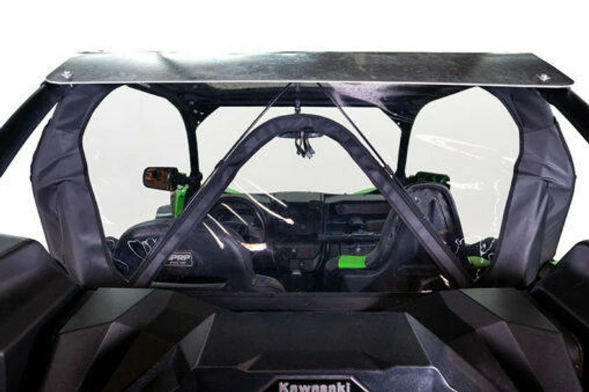 Seizmik Kawasaki KRX1000 Soft Rear Windshield - Image 4