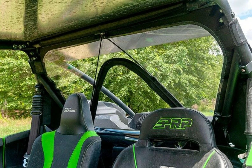 Seizmik Kawasaki KRX1000 Soft Rear Windshield - Image 2