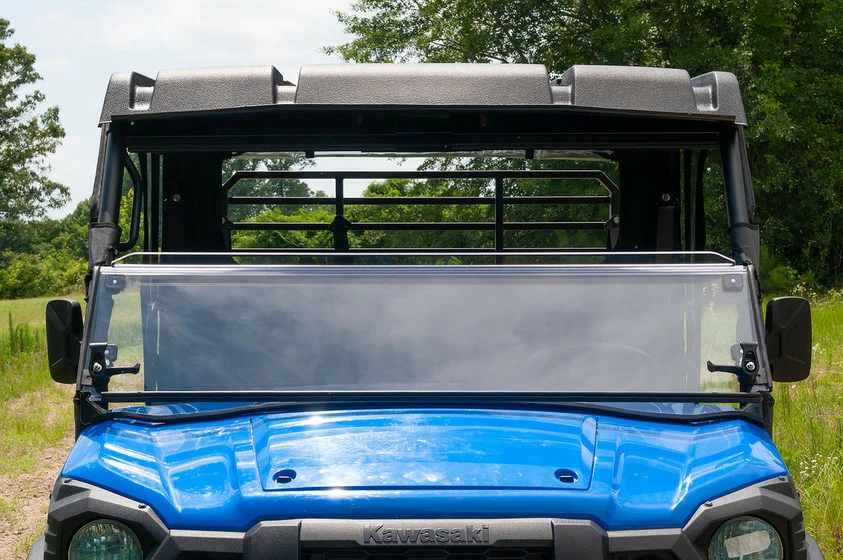 Seizmik Kawasaki Mule Pro FX/FXT Versa-Fold Windshield (Scratch Resistant Poly) - Image 5