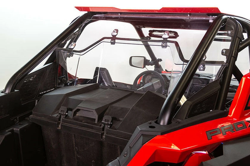 Seizmik Polaris RZR Pro XP Hard Rear Windshield (UV Resistant Poly) - Image 2