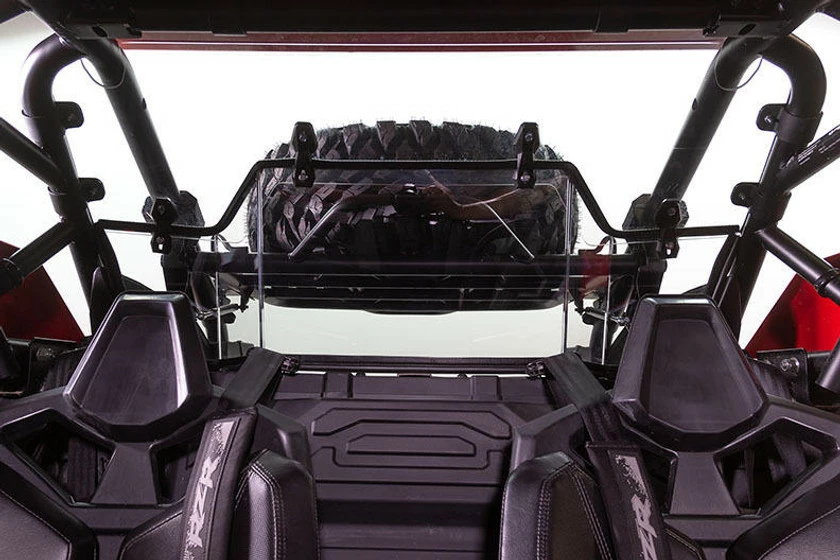 Seizmik Polaris RZR Pro XP Hard Rear Windshield (UV Resistant Poly) - Image 4