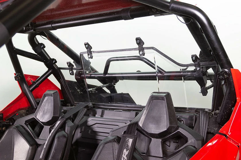 Seizmik Polaris RZR Pro XP Hard Rear Windshield (UV Resistant Poly)