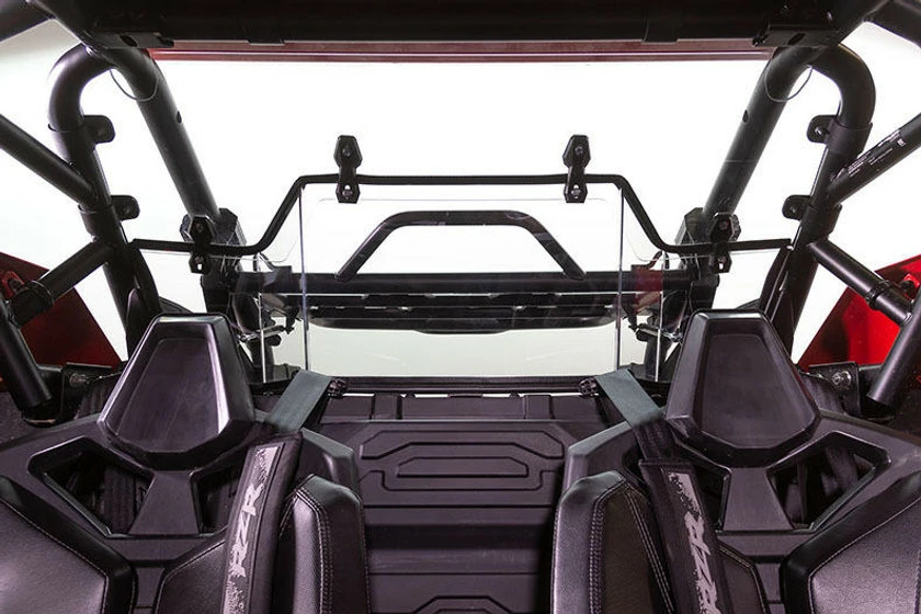 Seizmik Polaris RZR Pro XP Hard Rear Windshield (UV Resistant Poly) - Image 3
