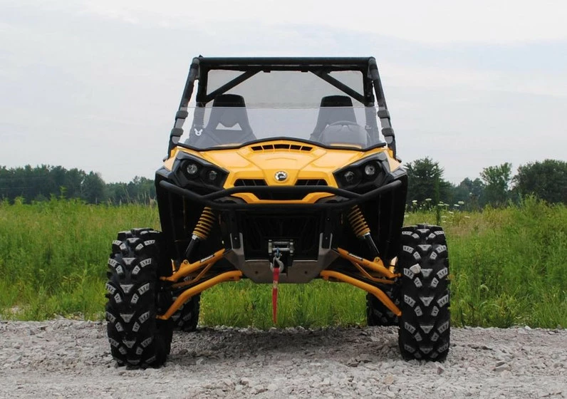 SuperATV Can-Am Commander Half Windshield - Image 2