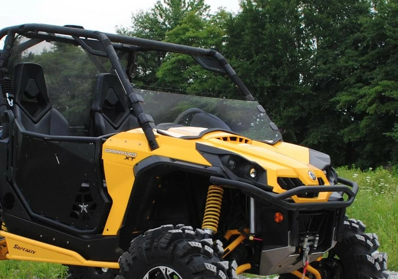 SuperATV Can-Am Commander Half Windshield - Image 6