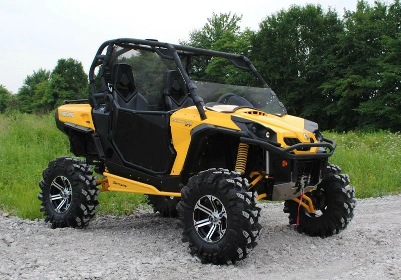 SuperATV Can-Am Commander Half Windshield - Image 5