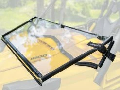 SuperATV Can-am Commander Scratch Resistant Flip Down Windshield