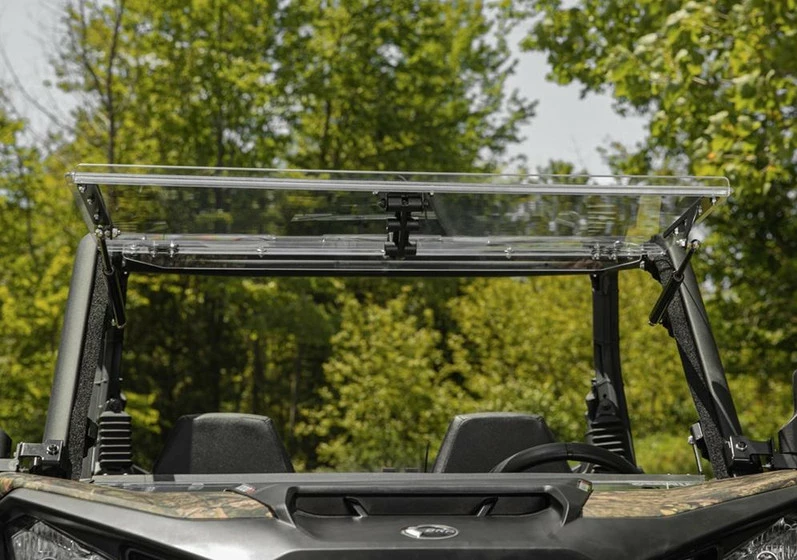 SuperATV Can-Am Commander Scratch Resistant Flip Windshield (2021+) - Image 8