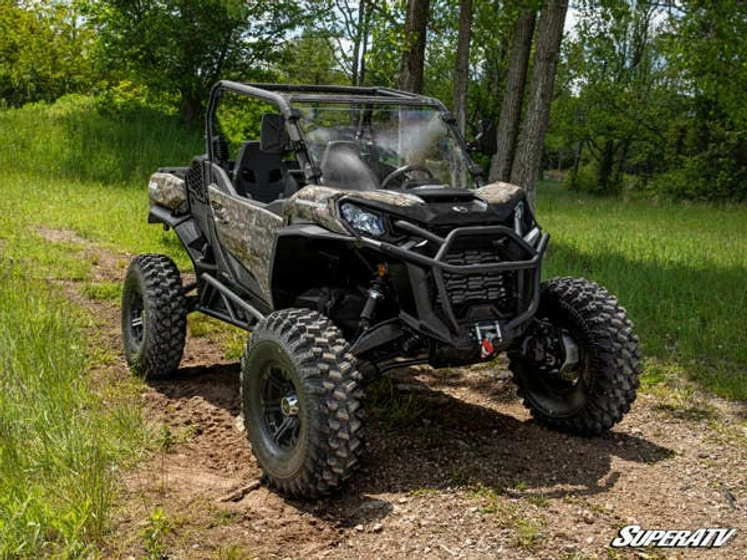 SuperATV Can-am Commander Scratch Resistant Full Windshield - Image 8
