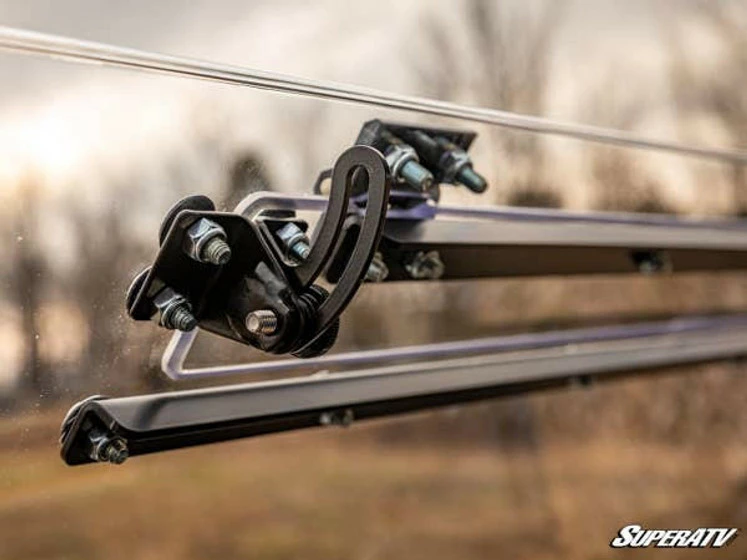 SuperATV Can-am Commander Scratch-resistant Vented Full Windshield - Image 14