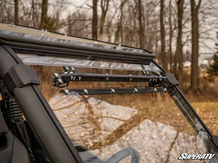 SuperATV Can-am Commander Scratch-resistant Vented Full Windshield - Image 13