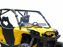 SuperATV Can-am Commander Scratch-resistant Vented Full Windshield