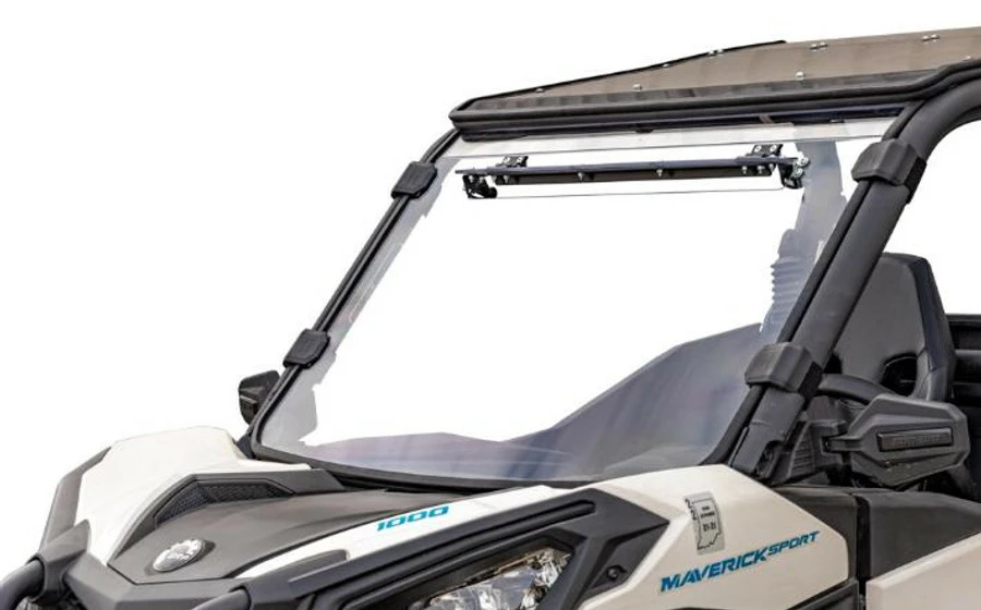 SuperATV Can-Am Commander Scratch Resistant Vented Full Windshield(2021+)